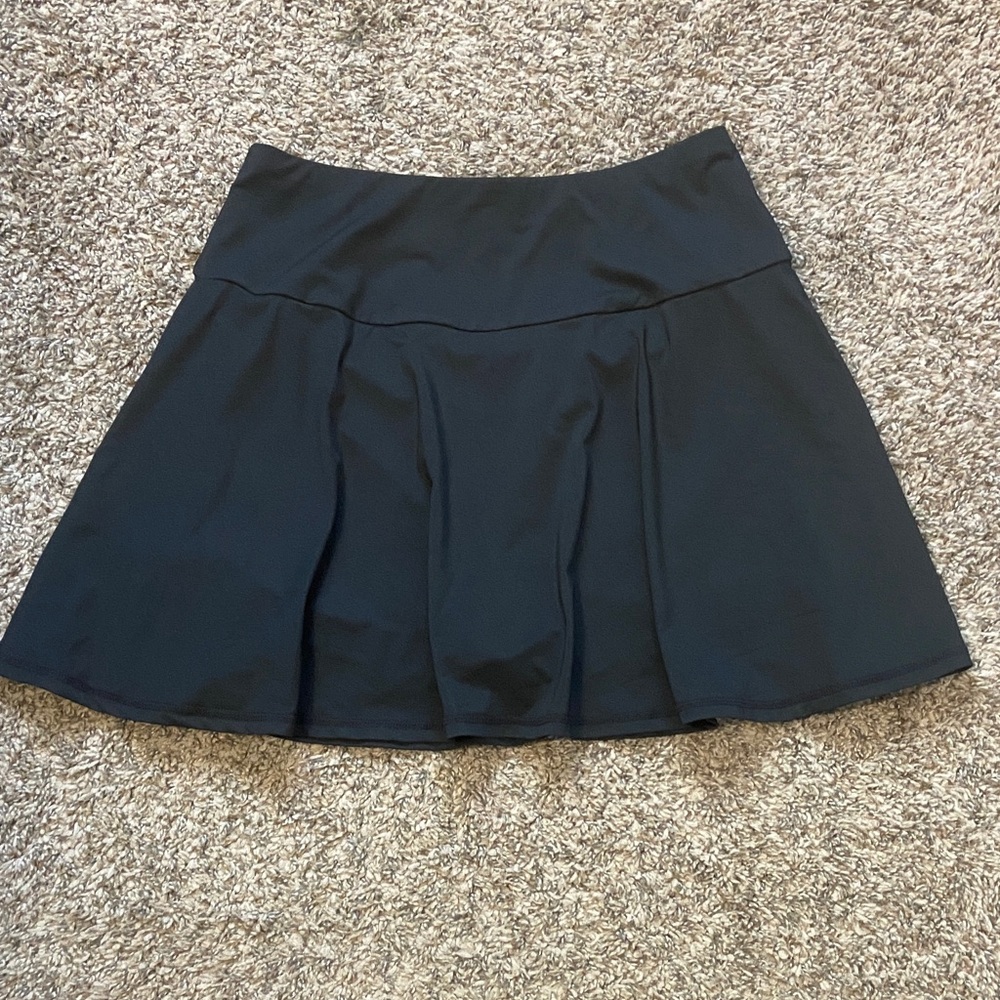 ☀️ Black Golf/Tennis Skirt with Wide Waistband